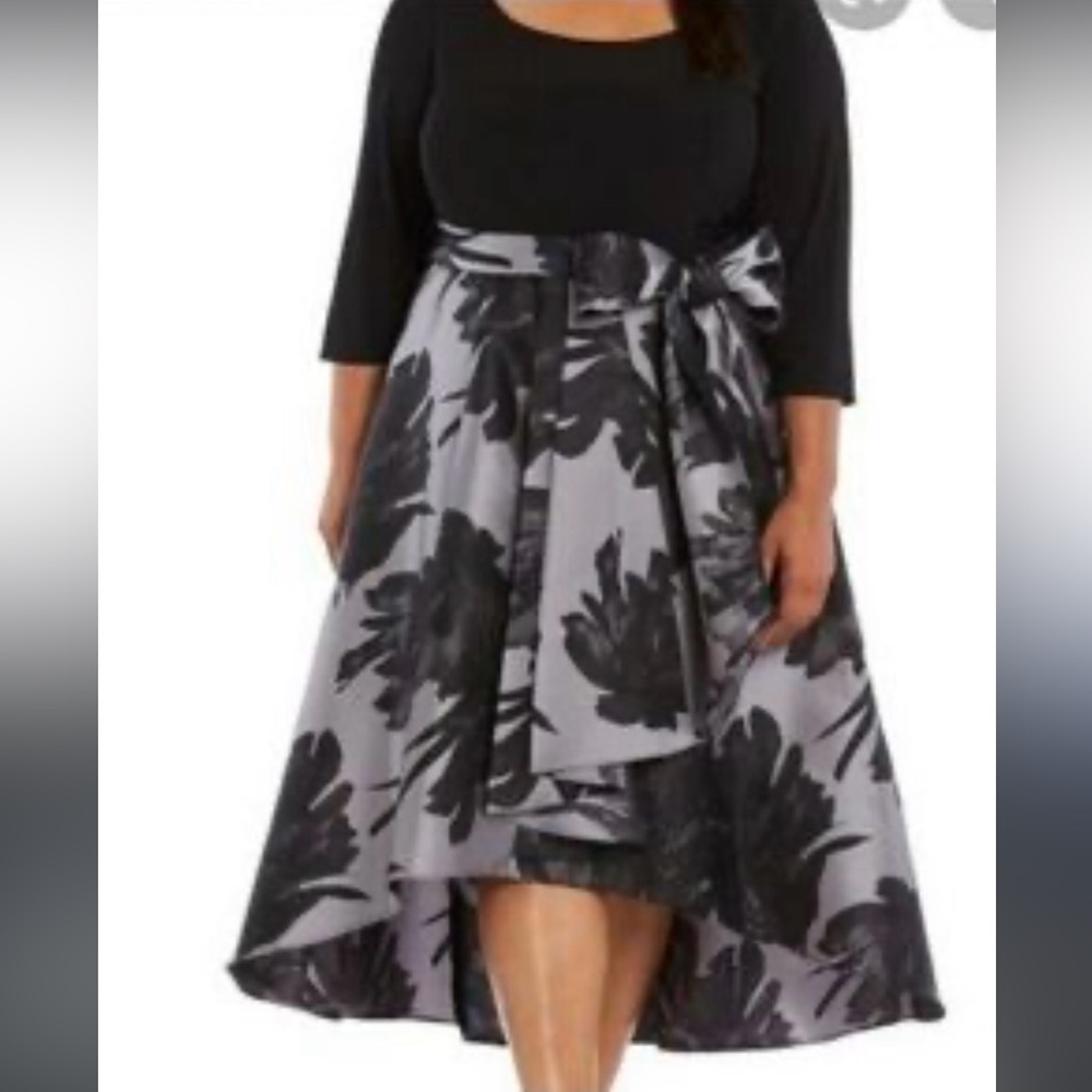R&M Richards high low cocktail dress~ 16 W